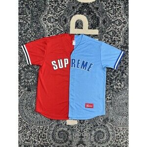 Men’s 2021 Supreme Don’t Hate Baseball Jersey Size Large Preowned 100% Authenic